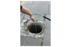 Kanalizační hadice na čištění potrubí 15m (3+0)